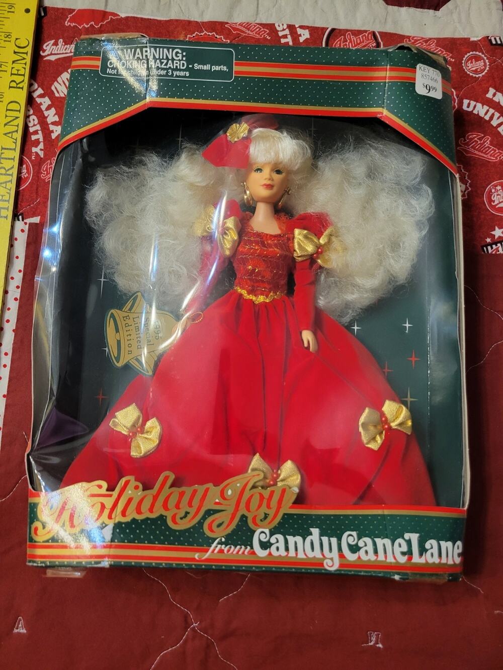 JPI Fashion Doll Special Holiday Edition Sealed Christmas RARE RED DRESS